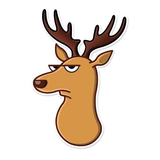 Sticker “Elk George-4”