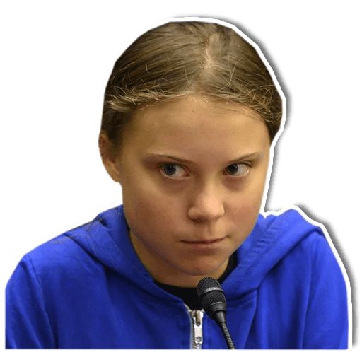 Sticker “Greta Thunberg-10”