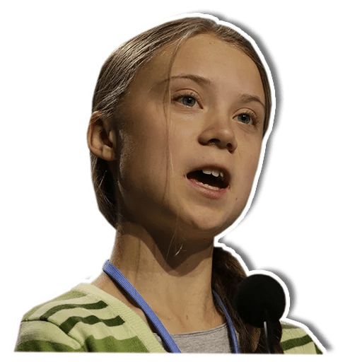 Sticker “Greta Thunberg-11”