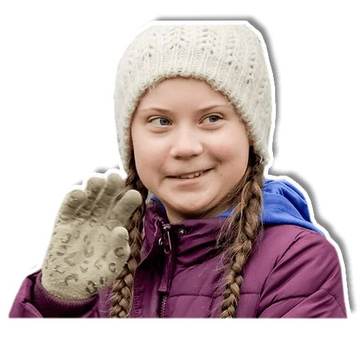 Sticker “Greta Thunberg-12”