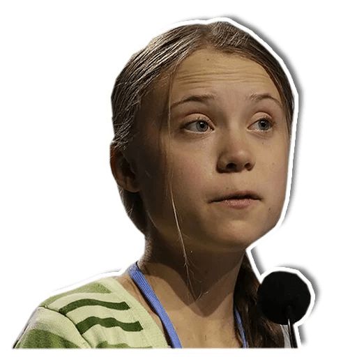 Sticker “Greta Thunberg-3”