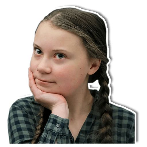 Sticker “Greta Thunberg-6”