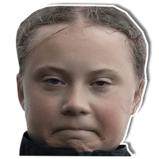 Sticker “Greta Thunberg-8”