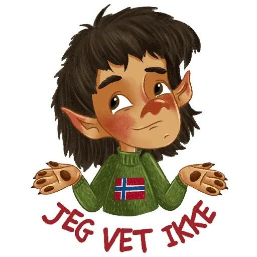 Sticker “Norsk Troll-7”