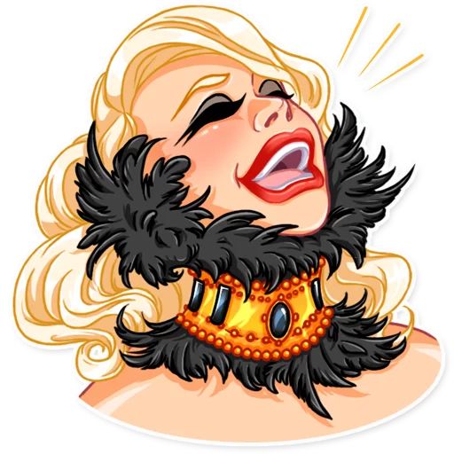 Sticker “Lady Gaga-1”