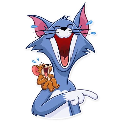 Sticker “Tom and Jerry-1”