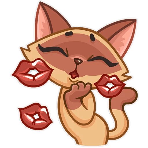 Sticker “Siamese Kitty-2”