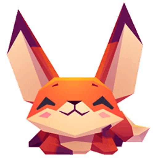 Sticker “Little Cute Fox-3”