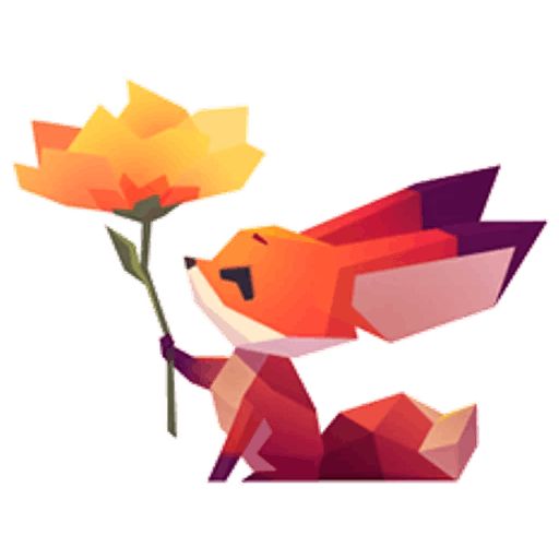 Sticker “Little Cute Fox-8”