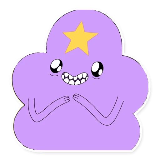 Sticker “Lumpy Space Princess-2”