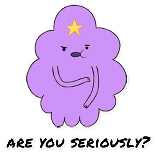 Sticker “Lumpy Space Princess-6”