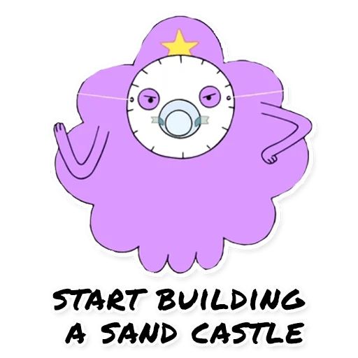 Sticker “Lumpy Space Princess-9”