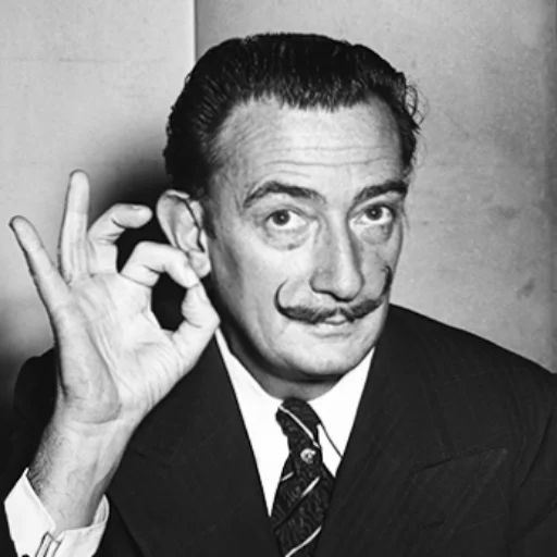 Sticker “Salvador Dalí-4”
