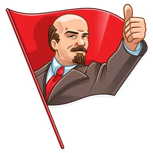 Sticker “Lenin-3”