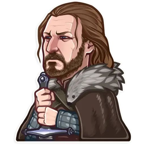 “Game of Thrones” stickers set for Telegram