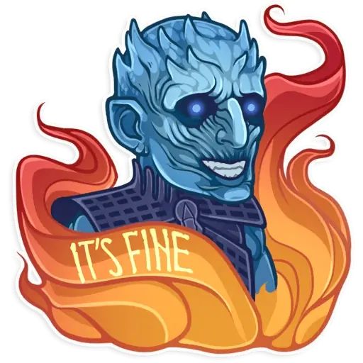 “Game of Thrones” stickers set for Telegram