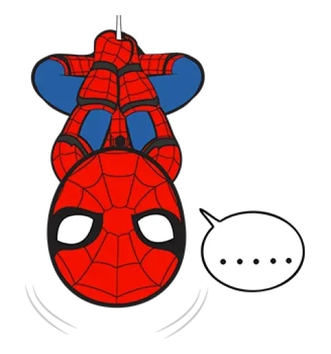 “spiderman” stickers set for Telegram