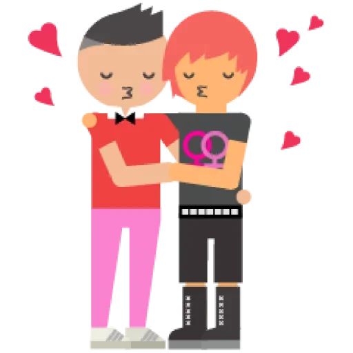 Sticker “Rainbow For People-10”