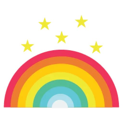 Sticker “Rainbow For People-12”