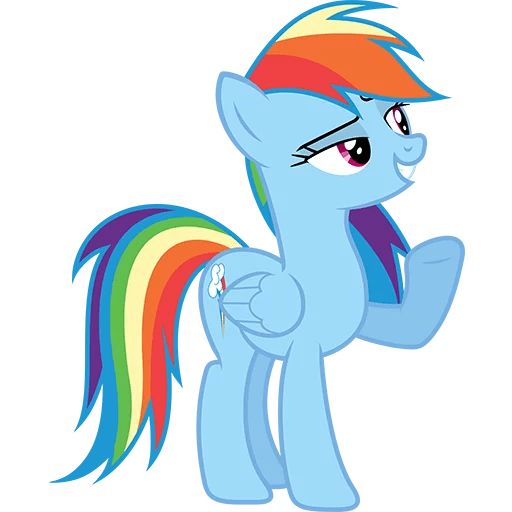 Sticker “Rainbow Dash-1”