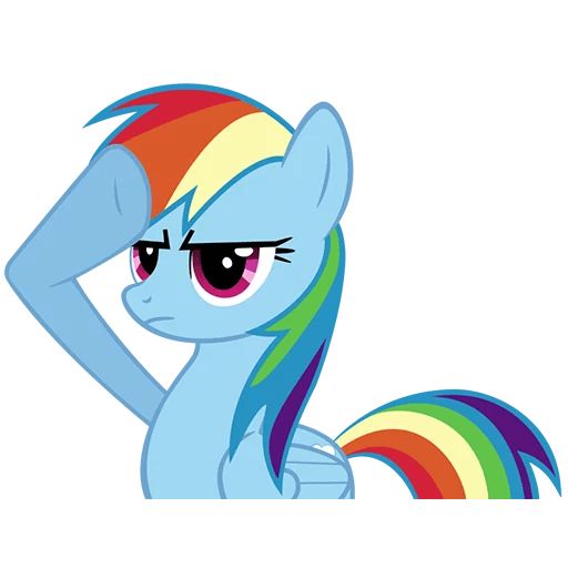 Sticker “Rainbow Dash-10”