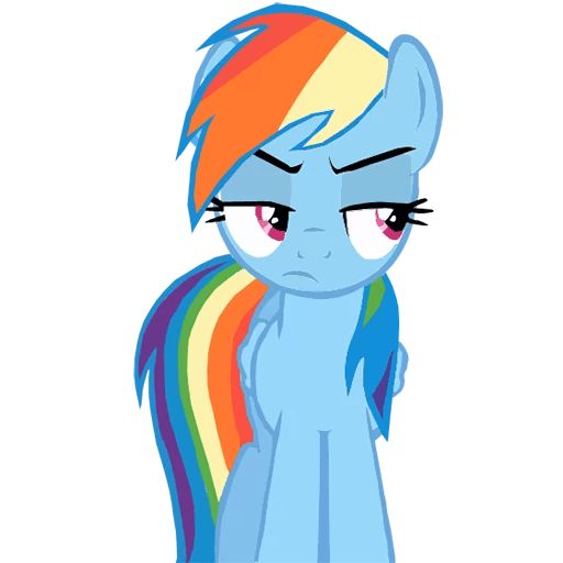 Sticker “Rainbow Dash-11”