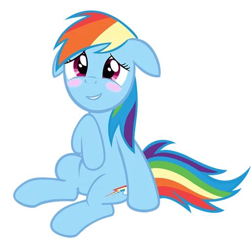 Sticker “Rainbow Dash-12”