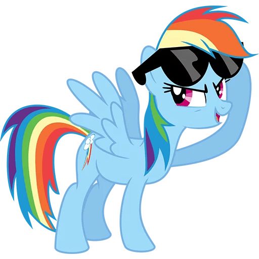 Sticker “Rainbow Dash-4”