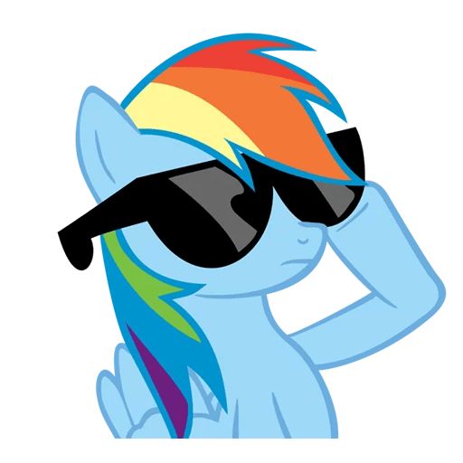 Sticker “Rainbow Dash-6”