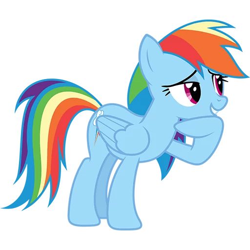 Sticker “Rainbow Dash-7”