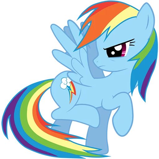 Sticker “Rainbow Dash-8”