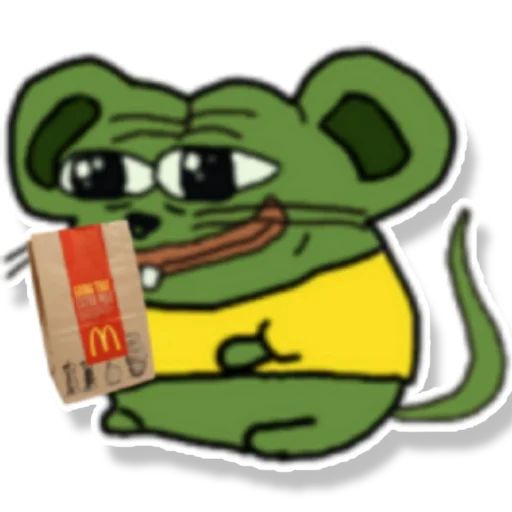 Sticker “Pepe Mouse-10”