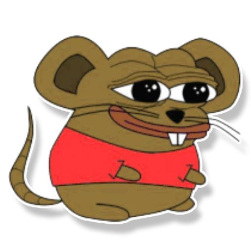Sticker “Pepe Mouse-2”