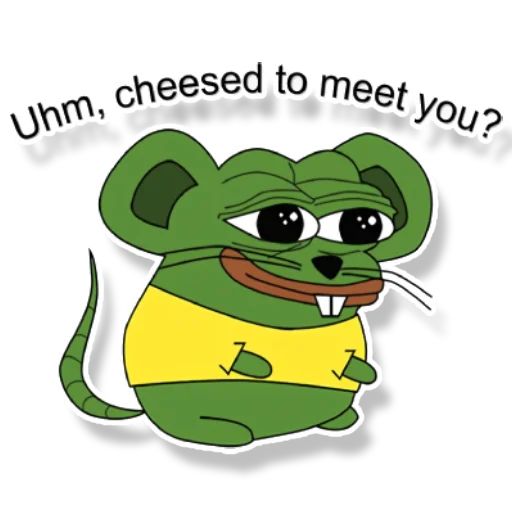 Sticker “Pepe Mouse-6”