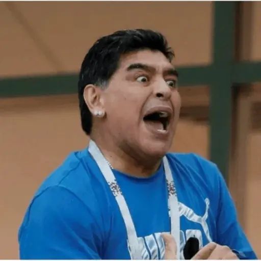 Sticker “Diego Maradona-12”