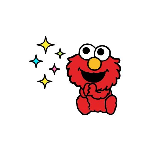 Sticker “Sesame Street-2”