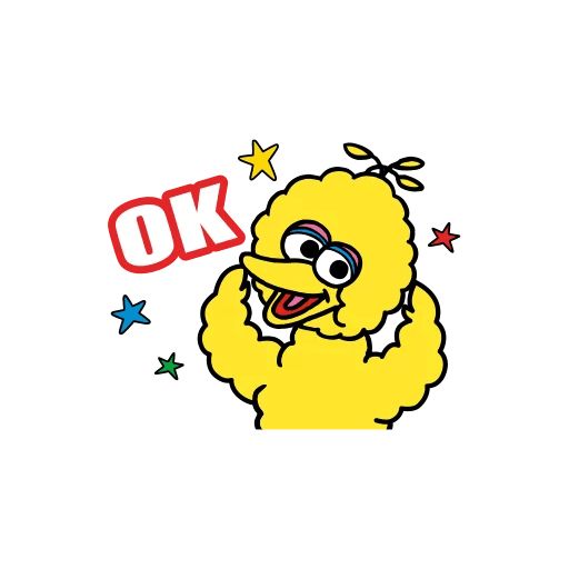Sticker “Sesame Street-3”