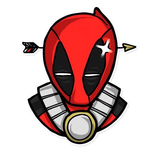 Sticker “Deadpool-2”