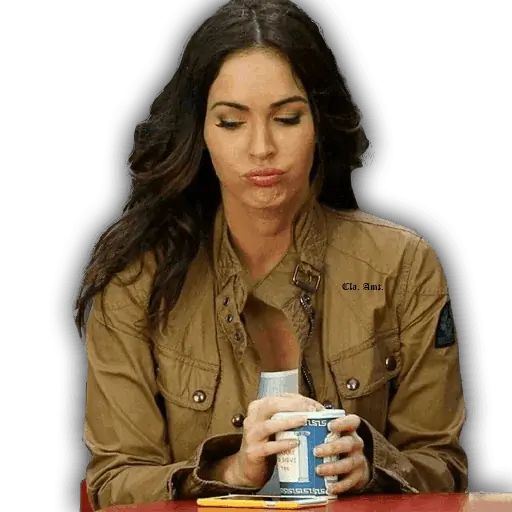 Sticker “Megan Fox-12”