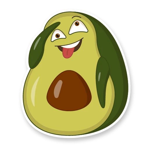 Sticker “Avocado Family-2”