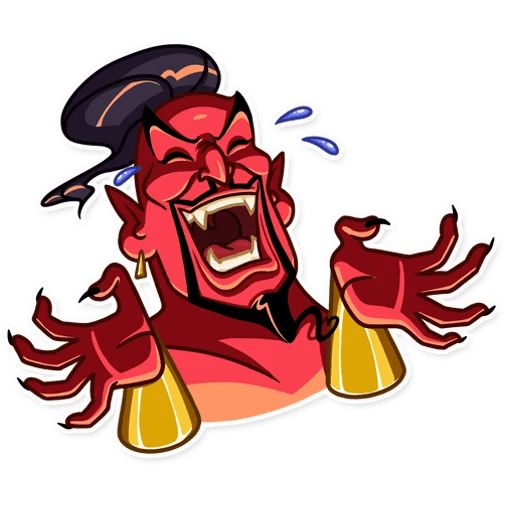 Sticker “Evil Genie-1”