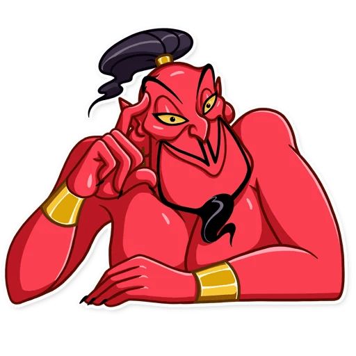 Sticker “Evil Genie-10”