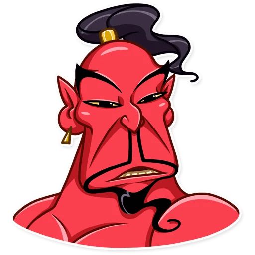 Sticker “Evil Genie-7”