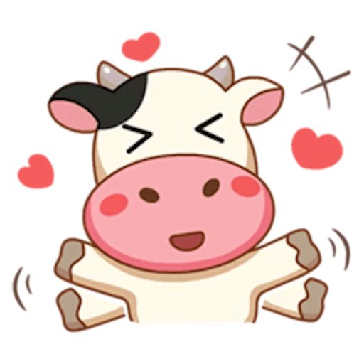 Sticker “Momo Cow-10”