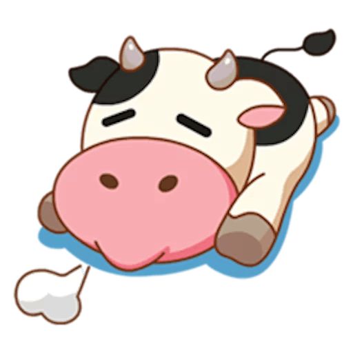 Sticker “Momo Cow-11”