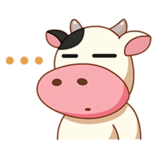 Sticker “Momo Cow-5”
