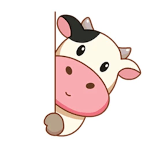 Sticker “Momo Cow-9”