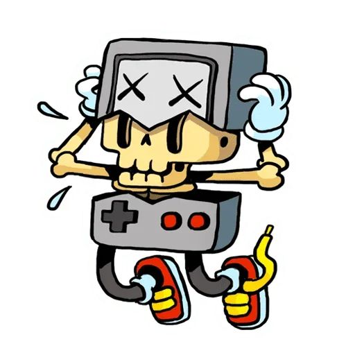 Sticker “Old School Game-6”