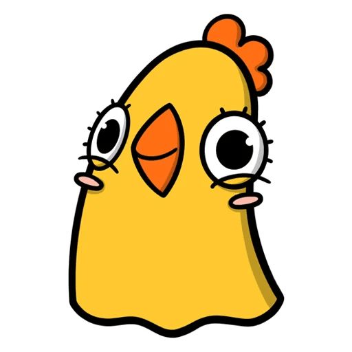 Sticker “Chicken Dora-1”