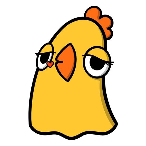 Sticker “Chicken Dora-10”